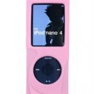 Silicone Skin Cover Case for Apple iPod Nano Chromatic (4th Gen) - BABY PINK