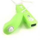 GREEN Skin Cover for Nintendo Wii Remote + Nunchuk