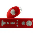 RED Skin Cover for Nintendo Wii Remote + Nunchuk