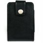 BLACK Melrose Leather Case for Creative Zen Small Wonder