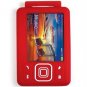 RED Silicone Skin Cover Case for Creative Zen Small Wonder