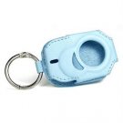BLUE Creative Zen Stone Premium Leather Case w/ Keychain Ring