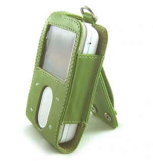 GREEN Forza Carrying Case for Creative Zen Vision : M