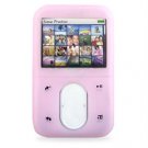 PINK Silicone Skin Cover Case for Creative Zen Vision : M