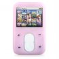 PINK Silicone Skin Cover Case for Creative Zen Vision : M