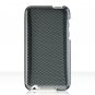 Hard Plastic Shield Protector Faceplate Case for Apple iTouch 2 - Carbon Fiber