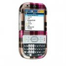 Crystal Shield Protector Case for Palm Centro - Hot Pink Check