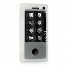 Soft Rubber Silicone Skin Cover Case for HTC Fuze - Clear