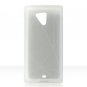 Soft Rubber Silicone Skin Cover Case for HTC Fuze - Clear