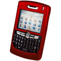 Blackberry 8800 Hard Plastic Proguard Case - Red