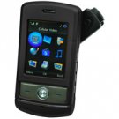 Hard Plastic Proguard for LG Shine CU720 - Black