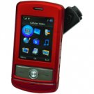 Hard Plastic Proguard for LG Shine CU720 - Red