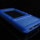 PREMIUM Soft Silicone Skin Case for HTC Touch Diamond - Dark Blue (GSM)