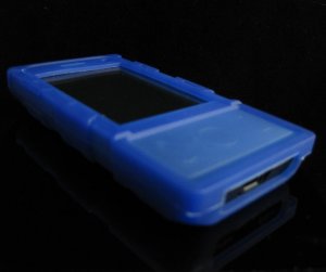 PREMIUM Soft Silicone Skin Case for HTC Touch Diamond - Dark Blue (GSM)