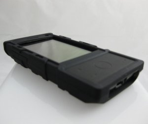 PREMIUM Soft Silicone Skin Case for HTC Touch Diamond - Black (GSM)