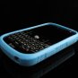 GeoDesign Soft Rubber Silicone Cover Case for BlackBerry Bold 9000 - Blue
