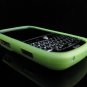 GeoDesign Soft Rubber Silicone Cover Case for BlackBerry Bold 9000 - Green