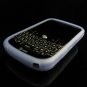 GeoDesign Soft Rubber Silicone Cover Case for BlackBerry Bold 9000 - Light Blue