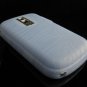 GeoDesign Soft Rubber Silicone Cover Case for BlackBerry Bold 9000 - Light Blue