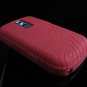 GeoDesign Soft Rubber Silicone Cover Case for BlackBerry Bold 9000 - Red