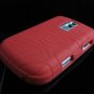 GeoDesign Soft Rubber Silicone Cover Case for BlackBerry Bold 9000 - Red