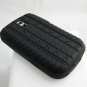 PREMIUM "Tire Tread" Design Soft Rubber Skin Case for BlackBerry Bold 9000