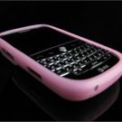 GeoDesign Soft Rubber Silicone Cover Case for BlackBerry Bold 9000 - Pink