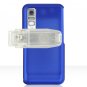Hard Plastic Shield Cover Case for Samsung Behold T919 - Blue
