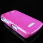 Hard Plastic Shield Cover Case for BlackBerry Storm 9500/9530 - Hot Pink