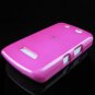 Hard Plastic Shield Cover Case for BlackBerry Storm 9500/9530 - Hot Pink