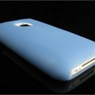BLUE Soft Rubber Jelly Skin Cover Case for Apple iPhone 3G (LOGO)