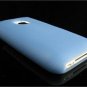 BLUE Soft Rubber Jelly Skin Cover Case for Apple iPhone 3G (LOGO)