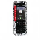 Hard Plastic Shield Protector Case w/ Belt Clip for NOKIA 5310 - Black Skulls