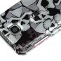 Hard Plastic Shield Protector Case w/ Belt Clip for NOKIA 5310 - Black Skulls