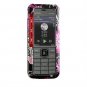 Hard Plastic Shield Protector Case w/ Belt Clip for NOKIA 5310 - Pink Butterfly