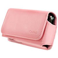 Apple iPhone Pink Noble Case w/ Removable Spring Clip & Swivel Clip