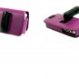 Apple iPhone Purple Noble Case w/ Removable Spring Clip & Swivel Clip