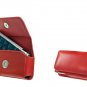 Apple iPhone Red Noble Case w/ Removable Spring Clip & Swivel Clip