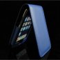 Vertical Leather Case for Apple iTouch 2 - Blue