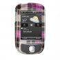 Hard Plastic Design Cover Case for HTC Touch (CDMA) - Hot Pink Check