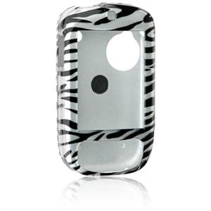 Hard Plastic Design Cover Case for HTC Touch (CDMA) - Silver Zebra