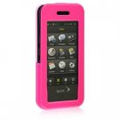 Hard Plastic Shield Protector Faceplate Case for Samsung Instinct M800 - Hot Pink