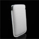 BEIGE Premium Leather Slip-On Pouch Cover Case for Apple iTouch