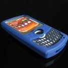 PREMIUM High-Quality Soft Silicone Skin Cover for Samsung Saga i770 - Blue
