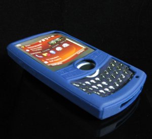 PREMIUM High-Quality Soft Silicone Skin Cover for Samsung Saga i770 - Blue