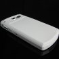 PREMIUM High-Quality Soft Silicone Skin Cover for Samsung Saga i770 - Light Gray