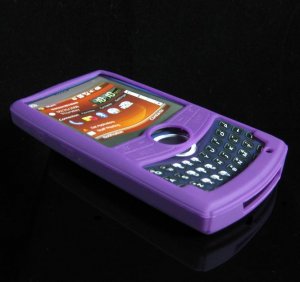 PREMIUM High-Quality Soft Silicone Skin Cover for Samsung Saga i770 - Purple