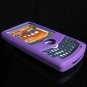 PREMIUM High-Quality Soft Silicone Skin Cover for Samsung Saga i770 - Purple