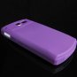 PREMIUM High-Quality Soft Silicone Skin Cover for Samsung Saga i770 - Purple