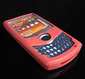 PREMIUM High-Quality Soft Silicone Skin Cover for Samsung Saga i770 - Red